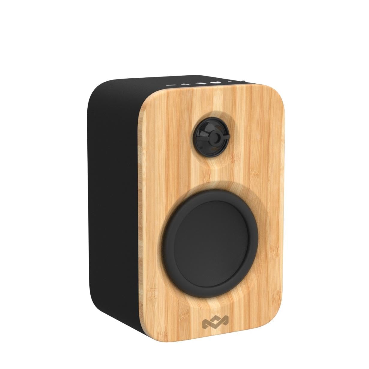 House of Marley Get Together Duo, Powerful Bookshelf Speakers with Wireless Bluetooth Connectivity and Sustainable Materials