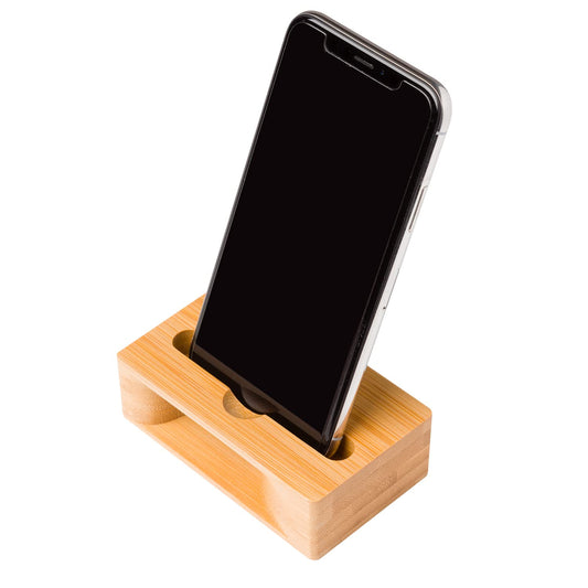 Wooden Cellphone Amplifier Stand | Universal Smart Phone Amplifier Dock | Bamboo Wooden Amplifier for Desk, Bed Stands, Kitchen