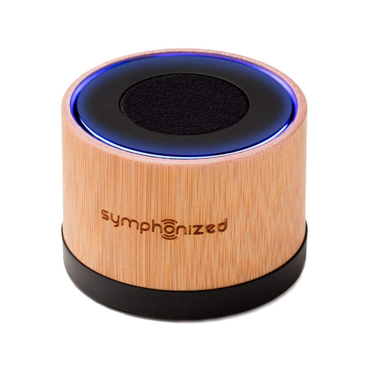 Symphonized NXT Premium Genuine One Piece Solid Hand Carved Bamboo Wood Bluetooth Portable Speaker