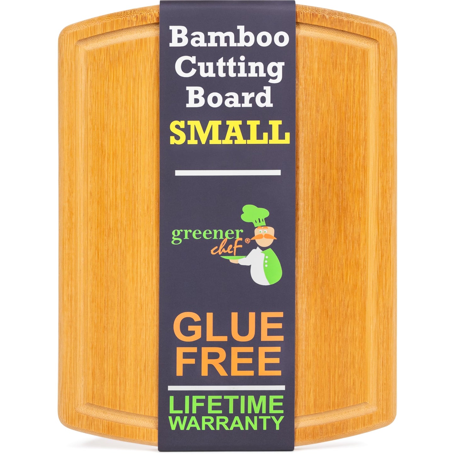 GREENER CHEF 18 Inch Extra Large Bamboo Cutting Board with Lifetime Replacements - Wood XL Cutting Boards for Kitchen